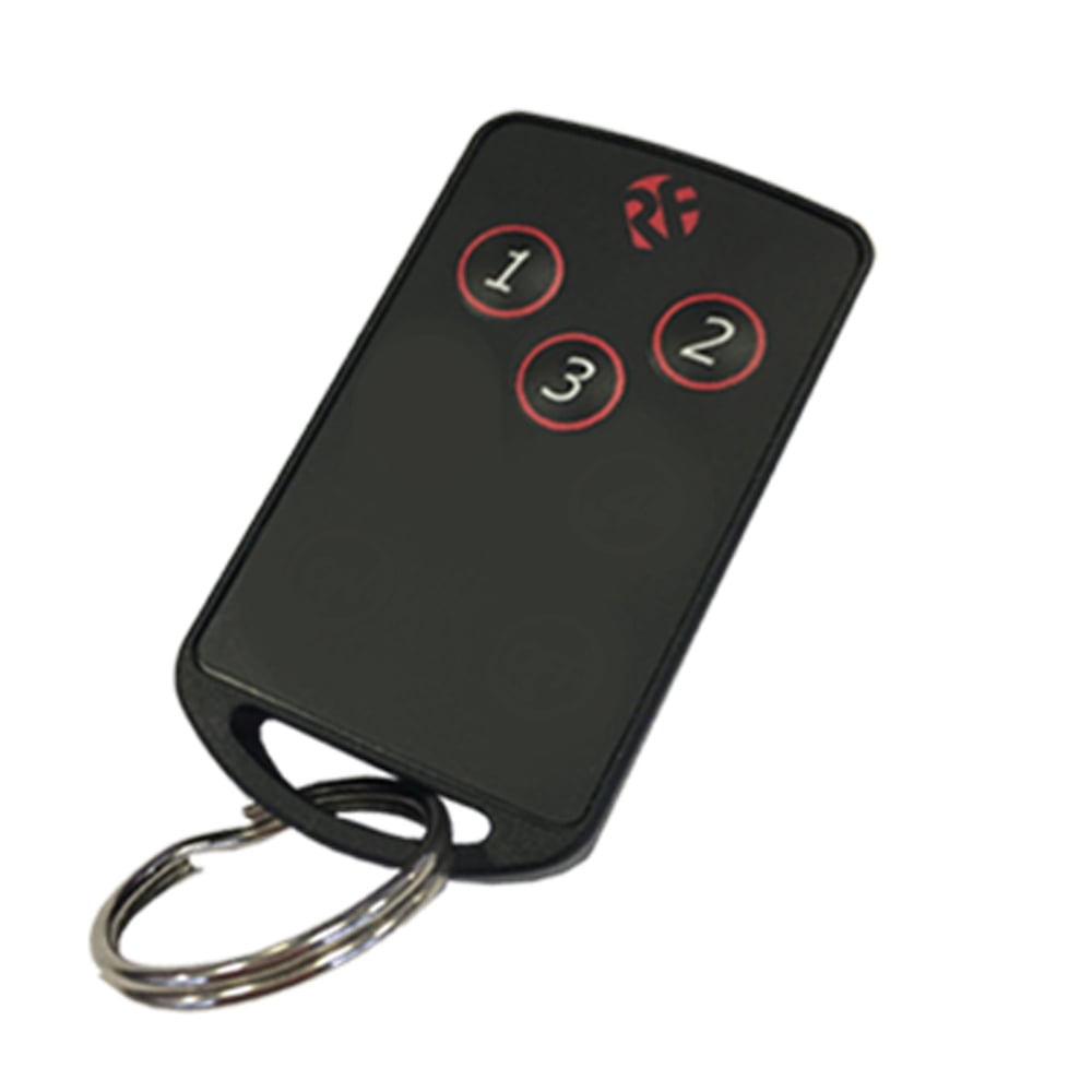 RF Solutions FOBLOQA-4T3 3 Button Remote Key, 433 MHz