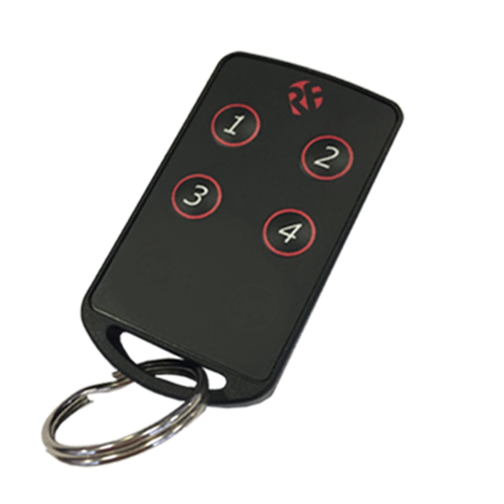 RF Solutions FOBLOQA-4T4 4 Button Remote Key, 433 MHz