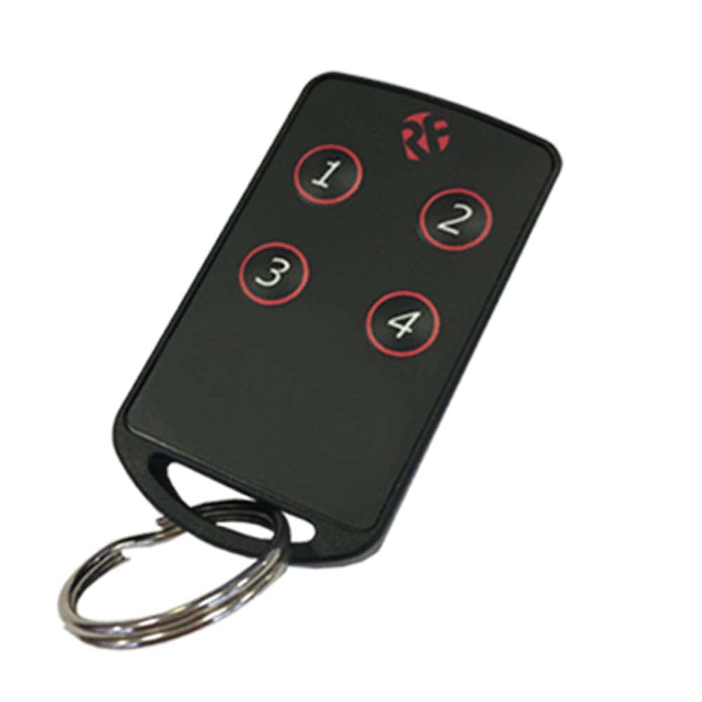 RF Solutions FOBLOQF-4T4 4 Button Remote Key, 433.92 MHz