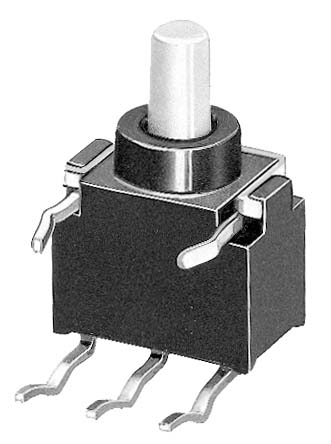 KNITTER-SWITCH FP Series Push Button Switch, Momentary, PCB, SPDT, IP40, IP67, 28 V dc 250 V ac