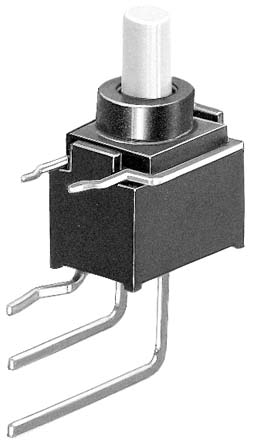 KNITTER-SWITCH FP Series Push Button Switch, Momentary, PCB, SPDT, IP40, IP67, 28 V dc 250 V ac