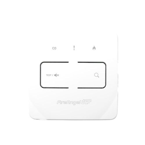 FireAngel Safety Technology Limited ABS Plastic Smoke Alarm Smoke Detector, 85 dB, 3 V dc