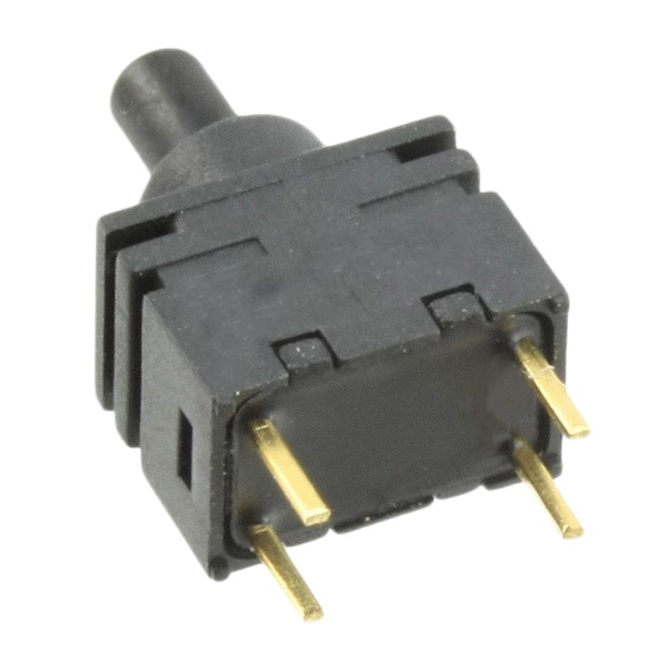 C & K FP0 Series Push Button Switching Element, SPST NO, Through Hole, SPST-NO, 28 V 28 V