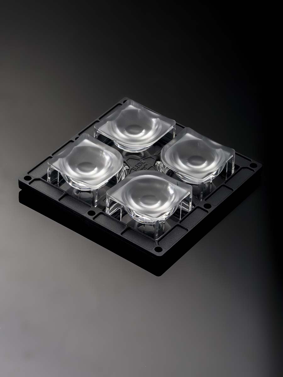 Ledil, HighBay Series 4-Way LED Lens 30 ° Wide Angle Beam