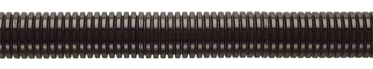 Flexicon, 28.5 mm Nominal Diameter, Polyvinyl Chloride, Nylon, Black