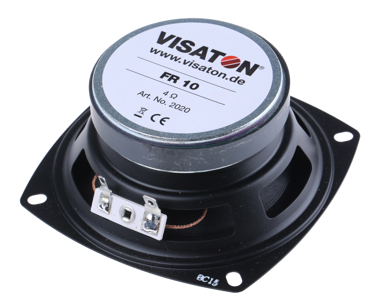 Visaton 105 mm dia, 30W Full Range, 4 Ω, 80 Hz 20 kHz