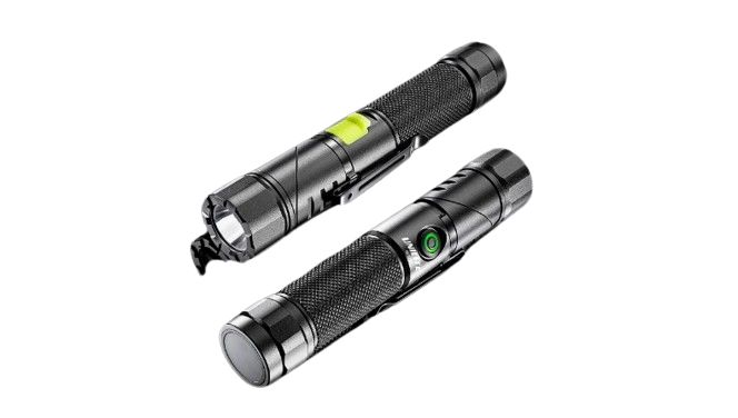 Unilite LED Torch White Rechargeable 1200 lm, 160 mm