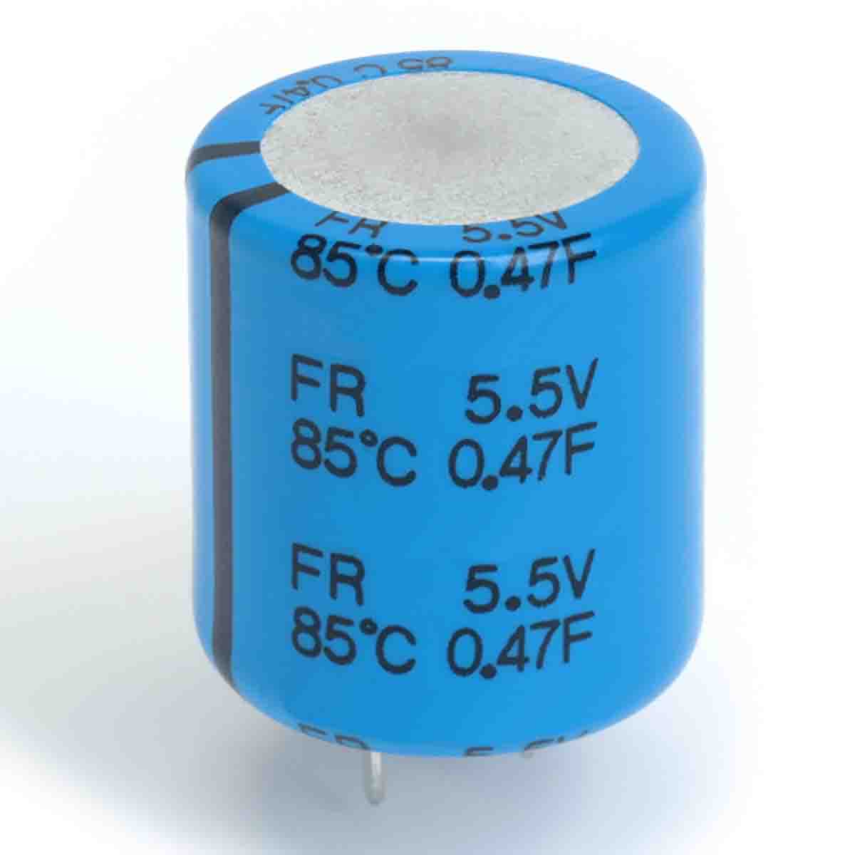 KEMET 0.1 F Supercapacitor -20 to 80 % Tolerance, FR 5.5V dc, Through Hole