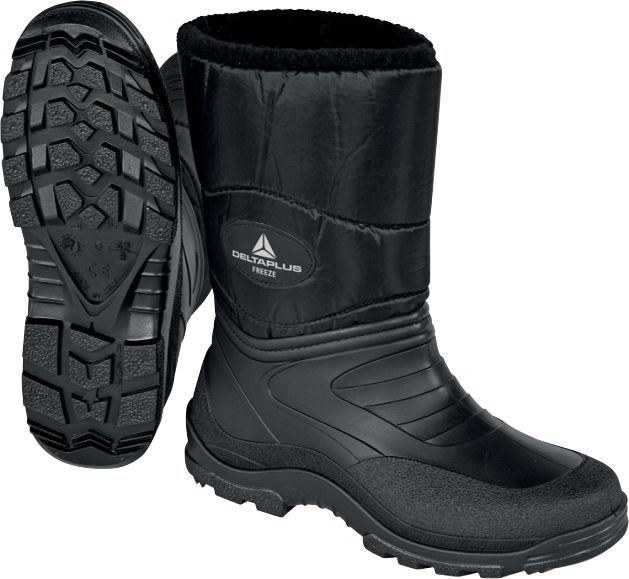 Delta Plus FREEZE Black Unisex Safety Footwear 7, EU 41 CE