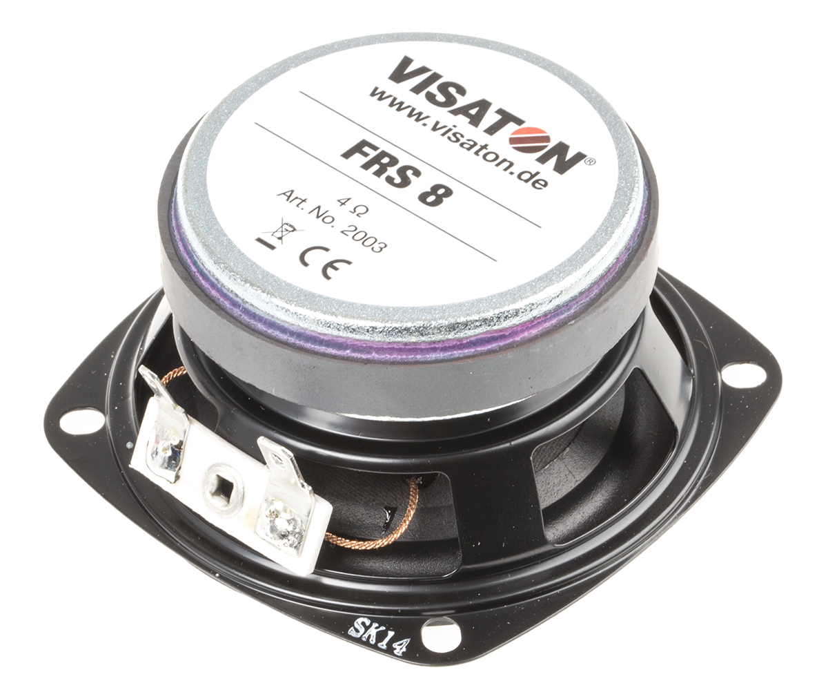 frs-8-4-ohm Visaton 78 mm dia, 30W Full Range, 4 Ω, 100 Hz 20 kHz