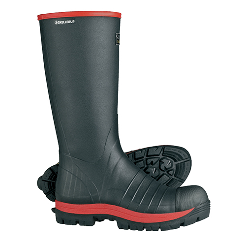 Goliath Quatro Red, Black Steel Toe Capped Unisex Safety Boots 14, EU 49 EN ISO 20345:2011