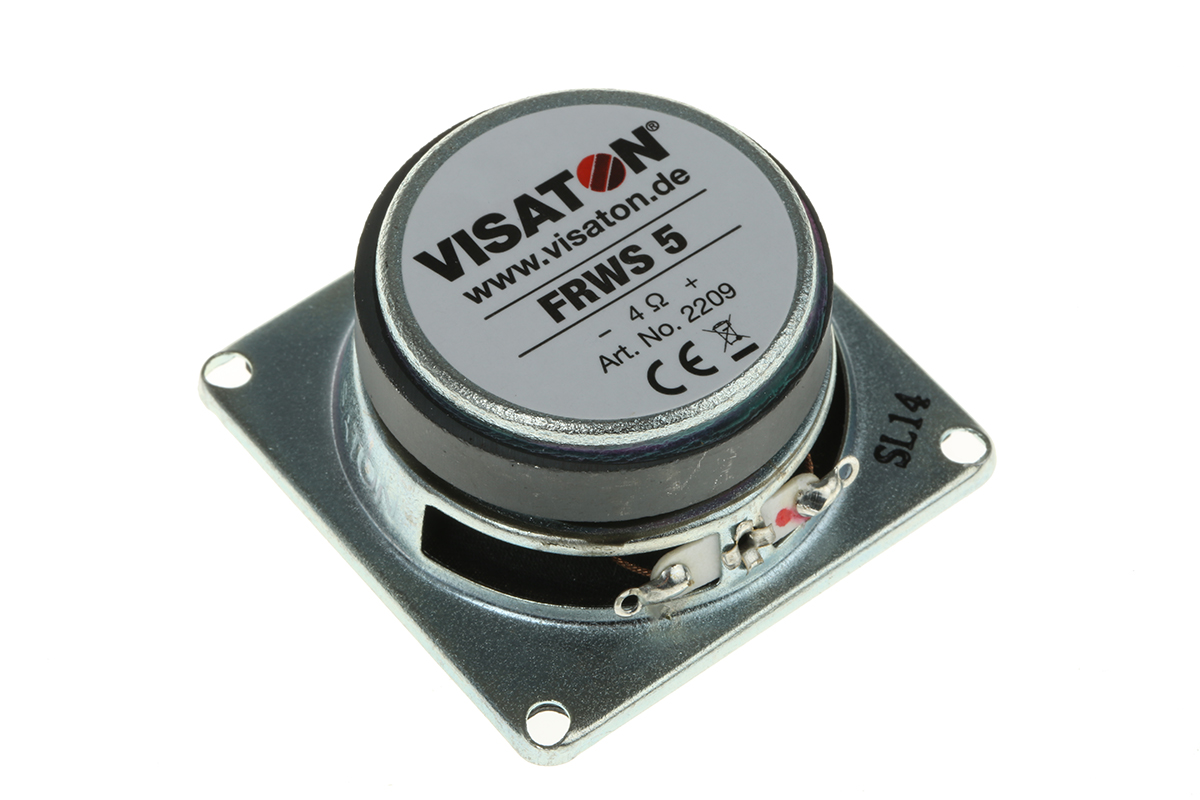 frws-5-4-ohm Visaton 5 cm dia, 4W Full Range, 4 Ω, 150 Hz 20 kHz