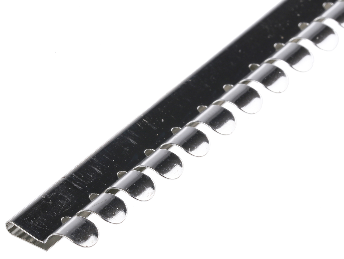 UVOX FS-037-110-CL-T Shielding Strip of Beryllium Copper Alloy With Self-Adhesive 406 mm x 11mm x 3.05 mm