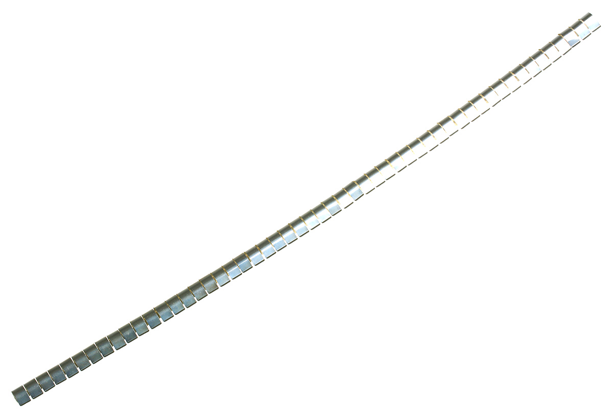 UVOX FS-064-198-SA-T Shielding Strip of Beryllium Copper Alloy With Self-Adhesive 500 mm x 19.8mm x 6.4 mm