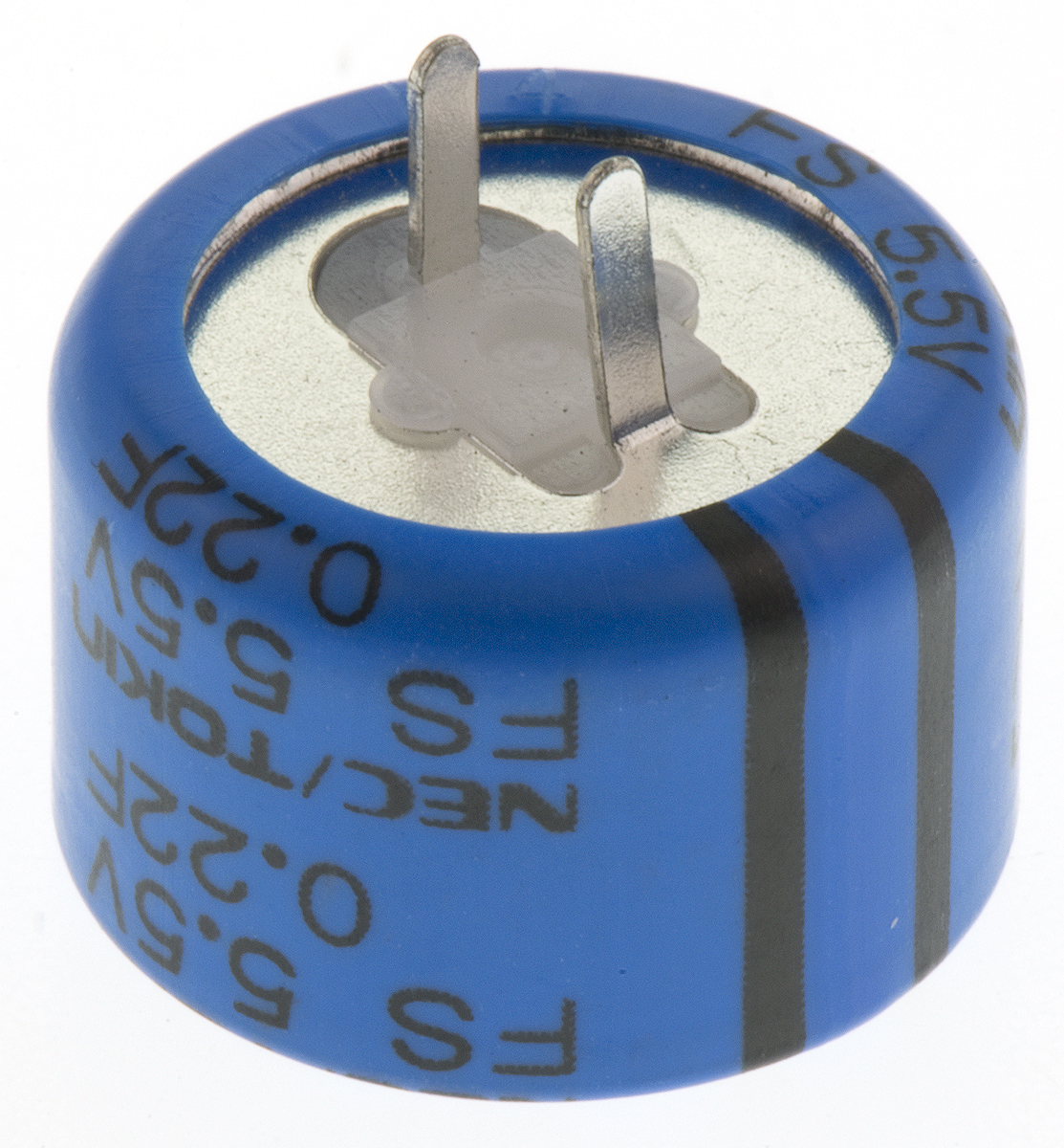 KEMET 0.22 F Supercapacitor -20 to 80 % Tolerance, Supercap FY 5.5V dc, Through Hole