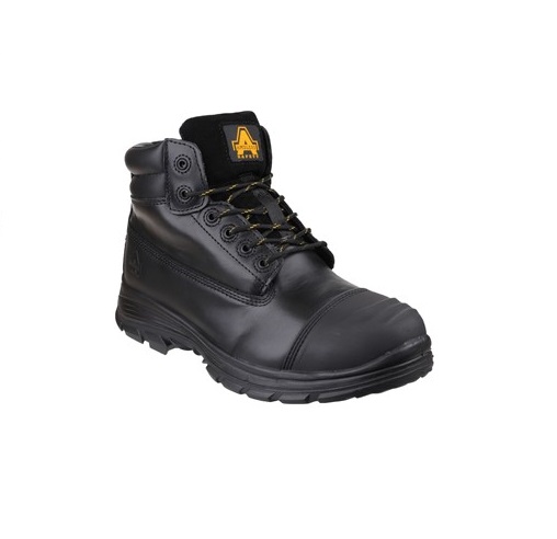 Amblers FS301 Black Steel Toe Capped Men's Safety Boots 6, EU 40 ANSI/ESD S20.20:2021