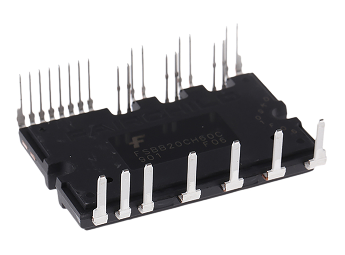 fsbb20ch60c onsemi FSBB20CH60C, AC, Brushless DC Motor Motor Driver IC, 600 V 40 A 27-Pin, SPM27