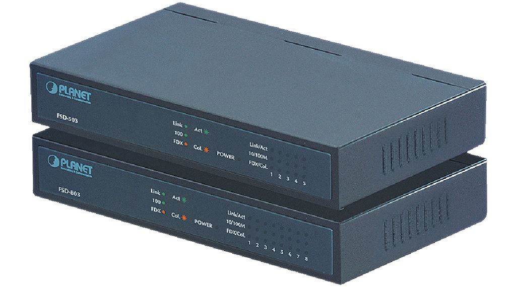 Planet FSD-803 Unmanaged 8 Port Ethernet Switch