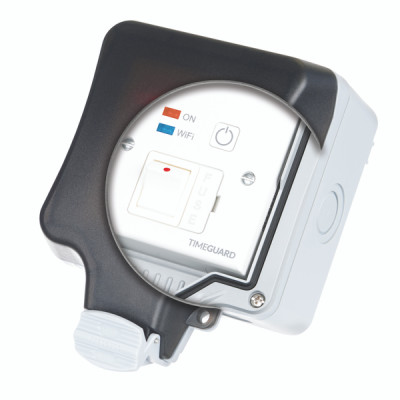 fstwifitutgv Timeguard 13A 1 Gang Switched Fused Spur IP66
