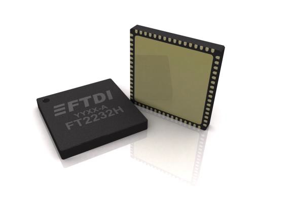 FTDI Chip, USB Controller 12.59 Mbps, 1.98V, USB 2.0, 1.8 V, 64-Pin LQFP