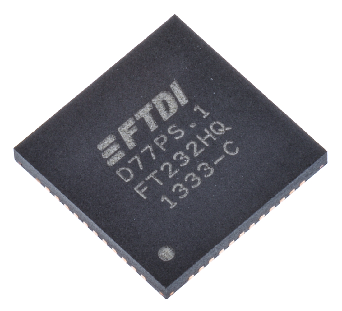 FTDI Chip Multiprotocol Transceiver 48-Pin QFN, FT232HQ-REEL