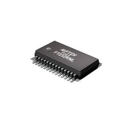 FTDI Chip, USB to Serial UART, 1-Channel 3 Mbps, 5V, USB to UART, 1.8 V, 28-Pin SSOP