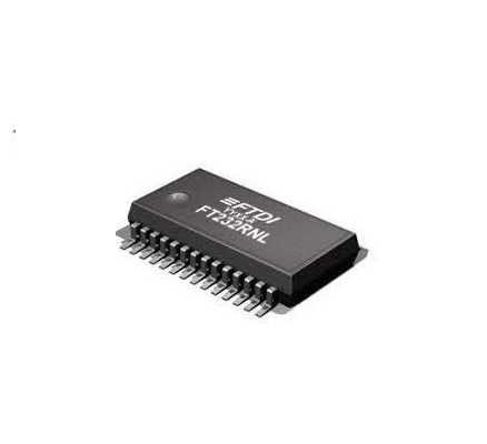 FTDI Chip FT232RNL-TUBE, USB to Serial UART, 28-Channel 3.14 Mbps, 5.25V, USB 2.0, 1.8 V