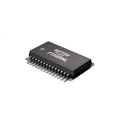 FTDI Chip, Transceiver IC, 28-Channel 1 Mbps, 5.25V, USB 2.0, 3.3 V, 28-Pin SSOP-28