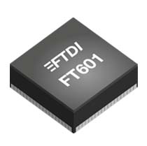 FTDI Chip FT601Q-B-T, USB Bridge IC, 2-Channel 5 Gbps, 3.6V, USB 3.0, USB 2.0, 3.3 V, 76-Pin QFN