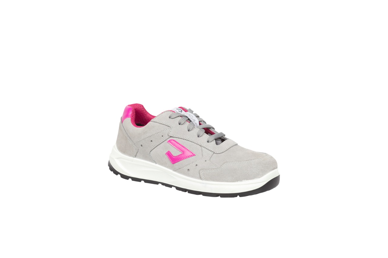 Bicap FT71170 Unisex Grey Aluminium Safety Shoes, UK 42, EU 37