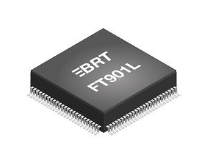 Bridgetek, 32 bit FT32, FT90x Microcontroller, 100 MHz, 256kB FLASH, 100-Pin LQFP