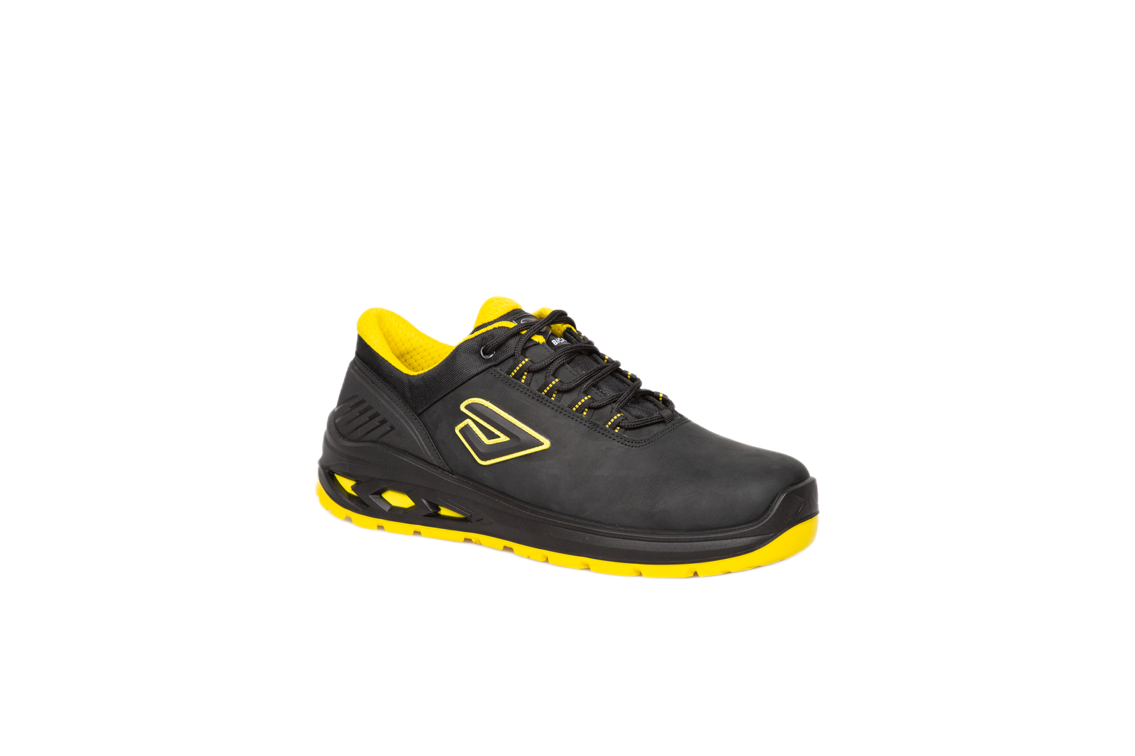 Bicap KATA LOW Unisex Black Aluminium Safety Shoes, UK 8, EU 42
