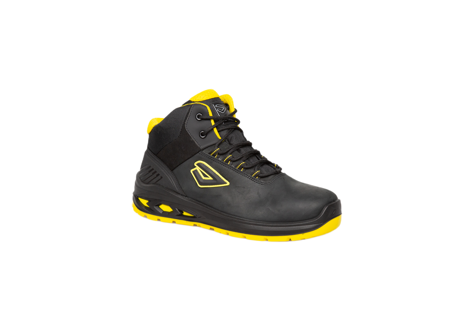 Bicap KAMI MID Unisex Black Aluminium Safety Shoes, UK 10.5, EU 45