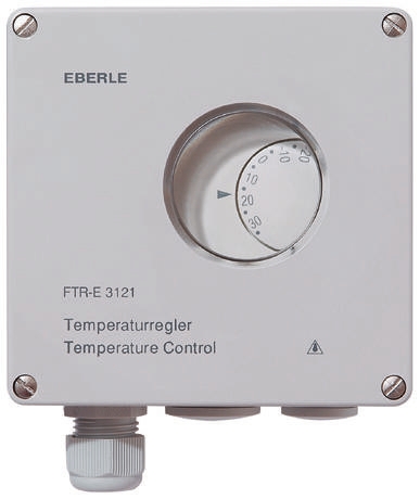 Eberle 1 Break Contact, 1 CO, 1 Make Contact Thermostat, 50 °C, 30 °C