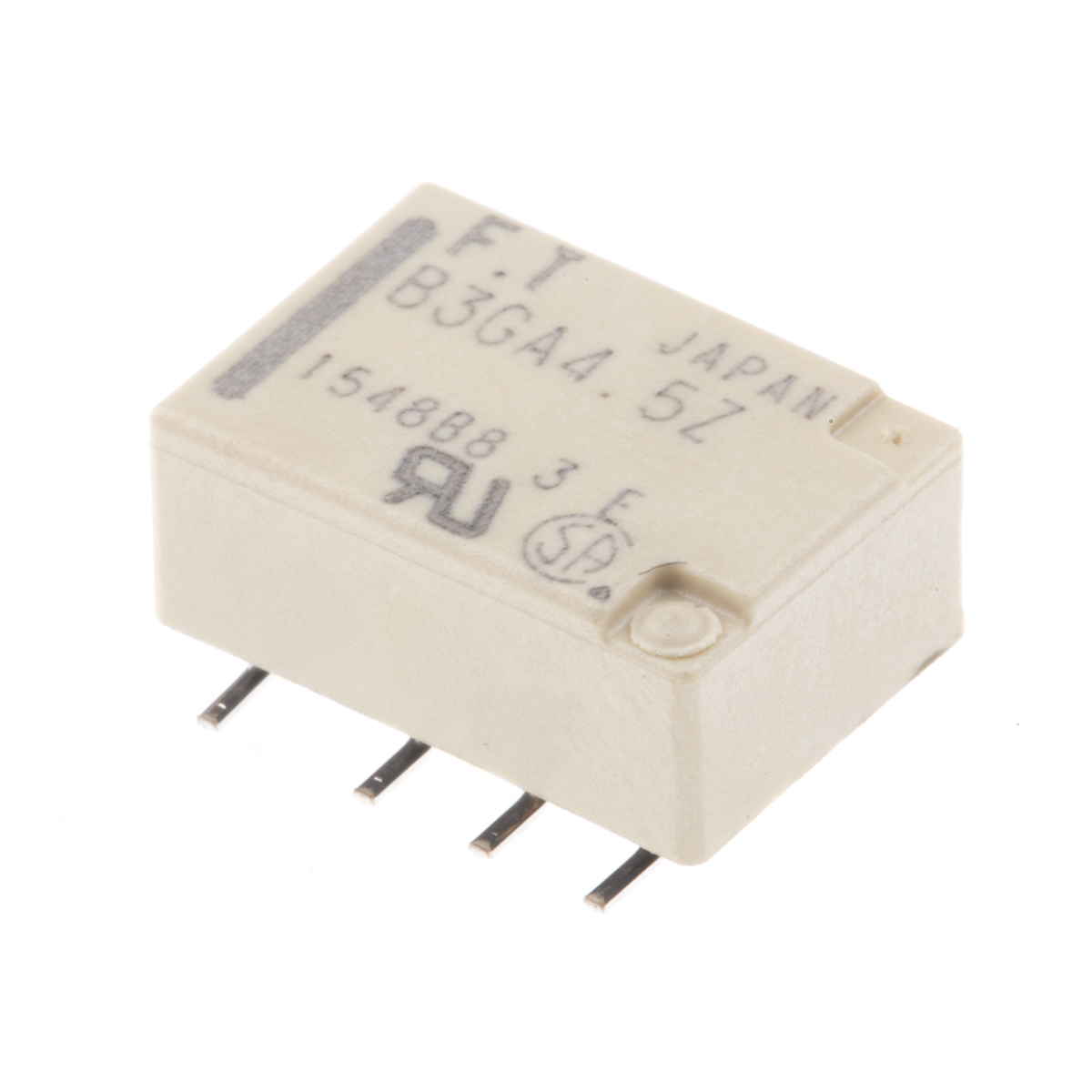 Fujitsu Signal Relay, 4.5V dc Coil, 2A, DPDT