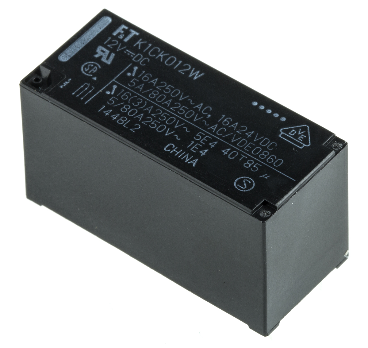 Fujitsu PCB Power Relay, 12V dc Coil, 16A Switching Current, SPDT