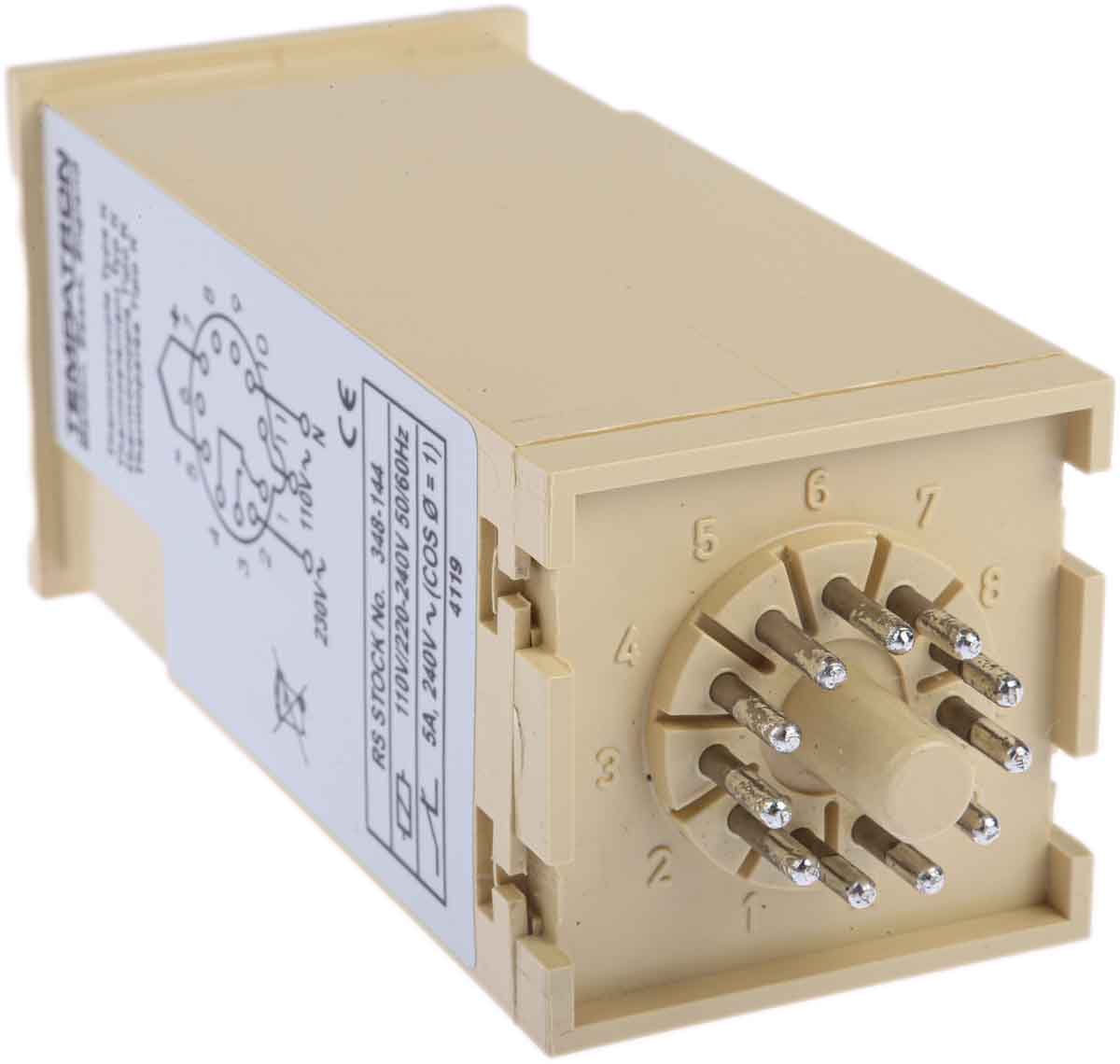 ftst400k-110240vac Tempatron F DIN Rail On-Off Temperature Controller, 1 Output Relay 230V ac On-Off