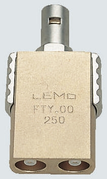 LEMO Straight 50 Ω RF Adapter Female Male