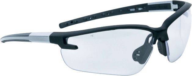 Delta Plus FUJI2 Safety Glasses, UV400, Anti-Fog Coating, Clear, Clear Polycarbonate Lens, Polycarbonate
