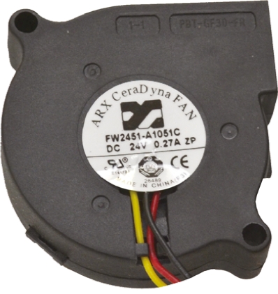 ARX CeraDyna Series Blower Centrifugal Fan, 24V dc, 6.97 m³/h, DC Operation 51 mm x 51mm x 15 mm
