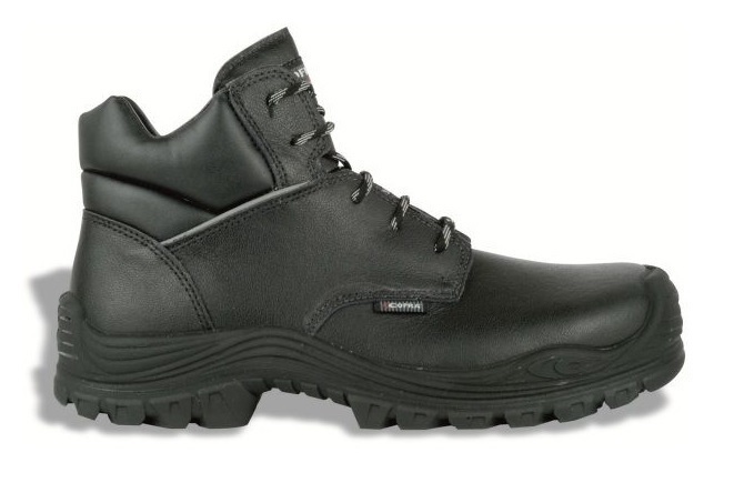 Cofra NEW BAFFIN S3S SC CI FO SR Black Non-Metal Toe Capped Unisex Safety Boots 10, EU 44 EN ISO 20345