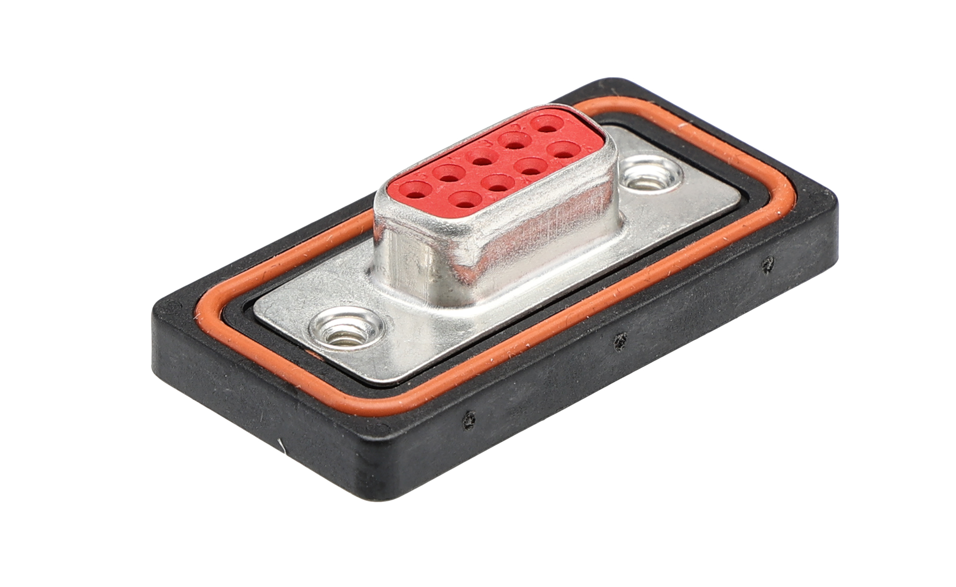 FCT from Molex 173110 9 Way Straight 2.84 mm Pitch Panel Mount D-Sub Connector Female