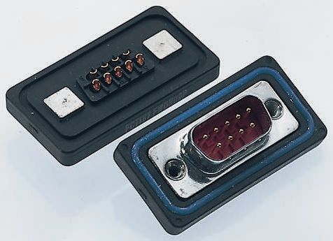 FCT from Molex FWD 25 Way Straight Panel Mount D-Sub Connector Female