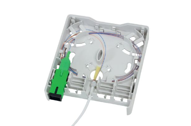 HellermannTyton Connectivity FWOA Series, Straight 4 Way SC Wall Outlet Wall Shielded Shield Type