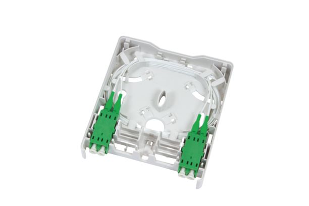HellermannTyton Connectivity FWOA Series, Straight 4 Way Sc Connector Module Wall