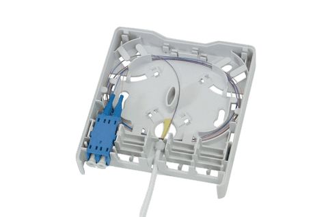 HellermannTyton Connectivity FWOA Series, Straight 4 Way Wall Outlet Wall Shielded Shield Type