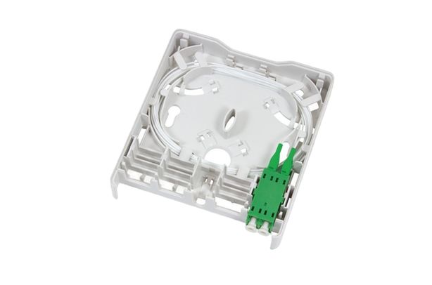 HellermannTyton Connectivity FWOA Series, Straight 2 Way Wall Outlet Wall Shielded Shield Type