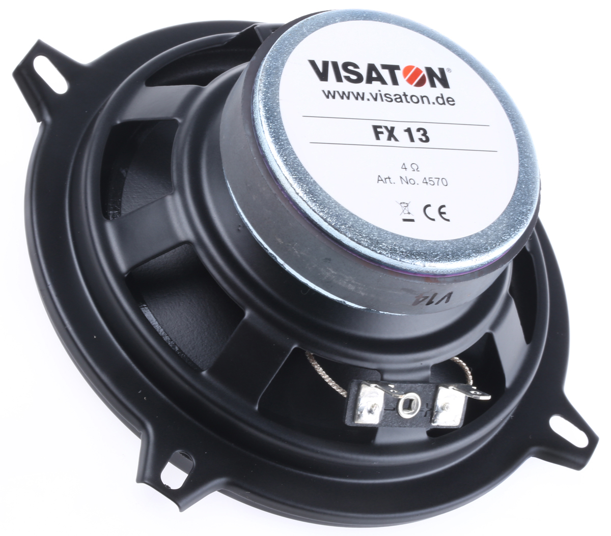 fx-13-4-ohm Visaton 129 mm dia, 30W, 4 Ω, 60 Hz 20 kHz