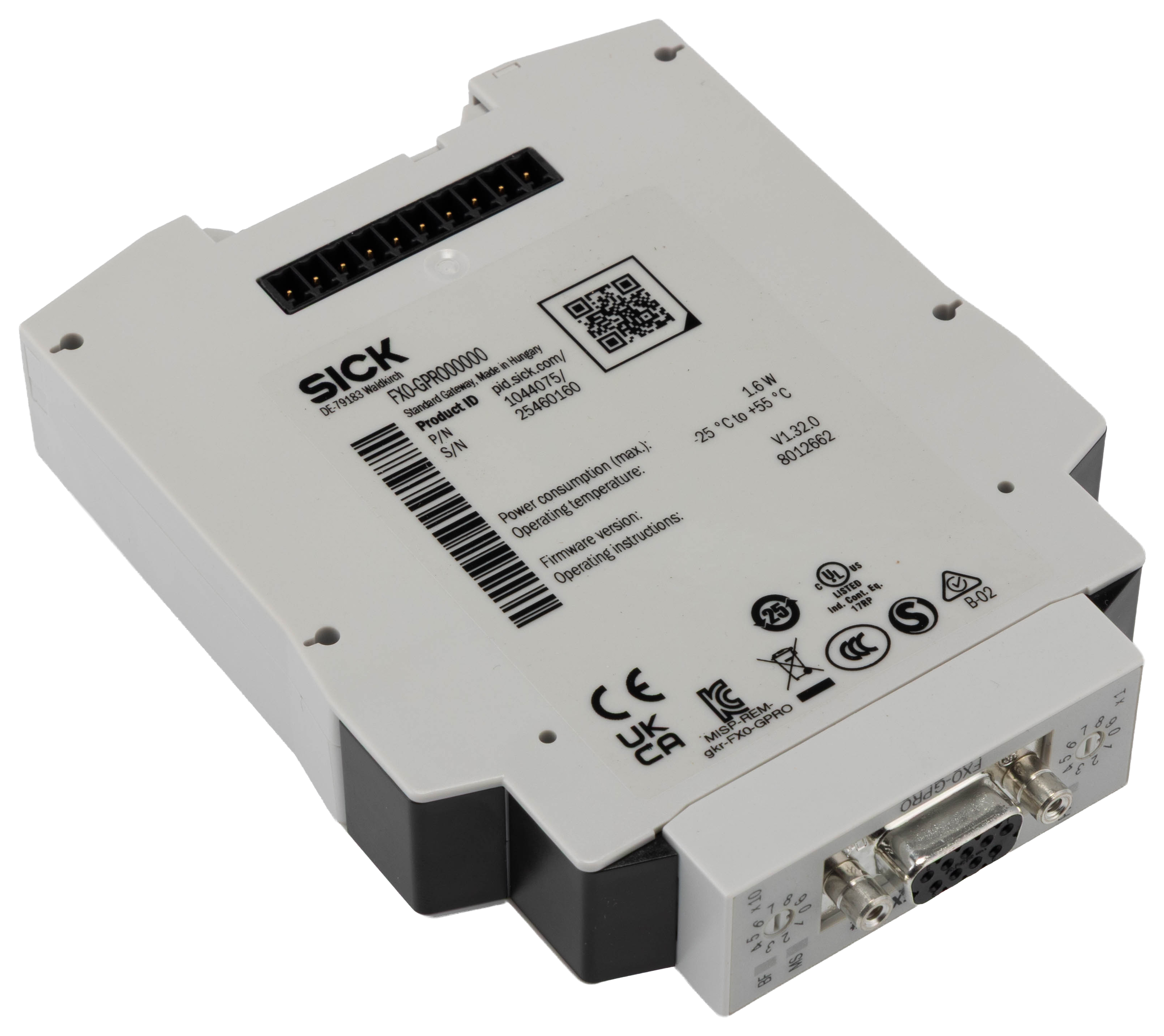 SICK FX0 Series Safety Controller, 1 Inputs, 5 Outputs, 24V dc