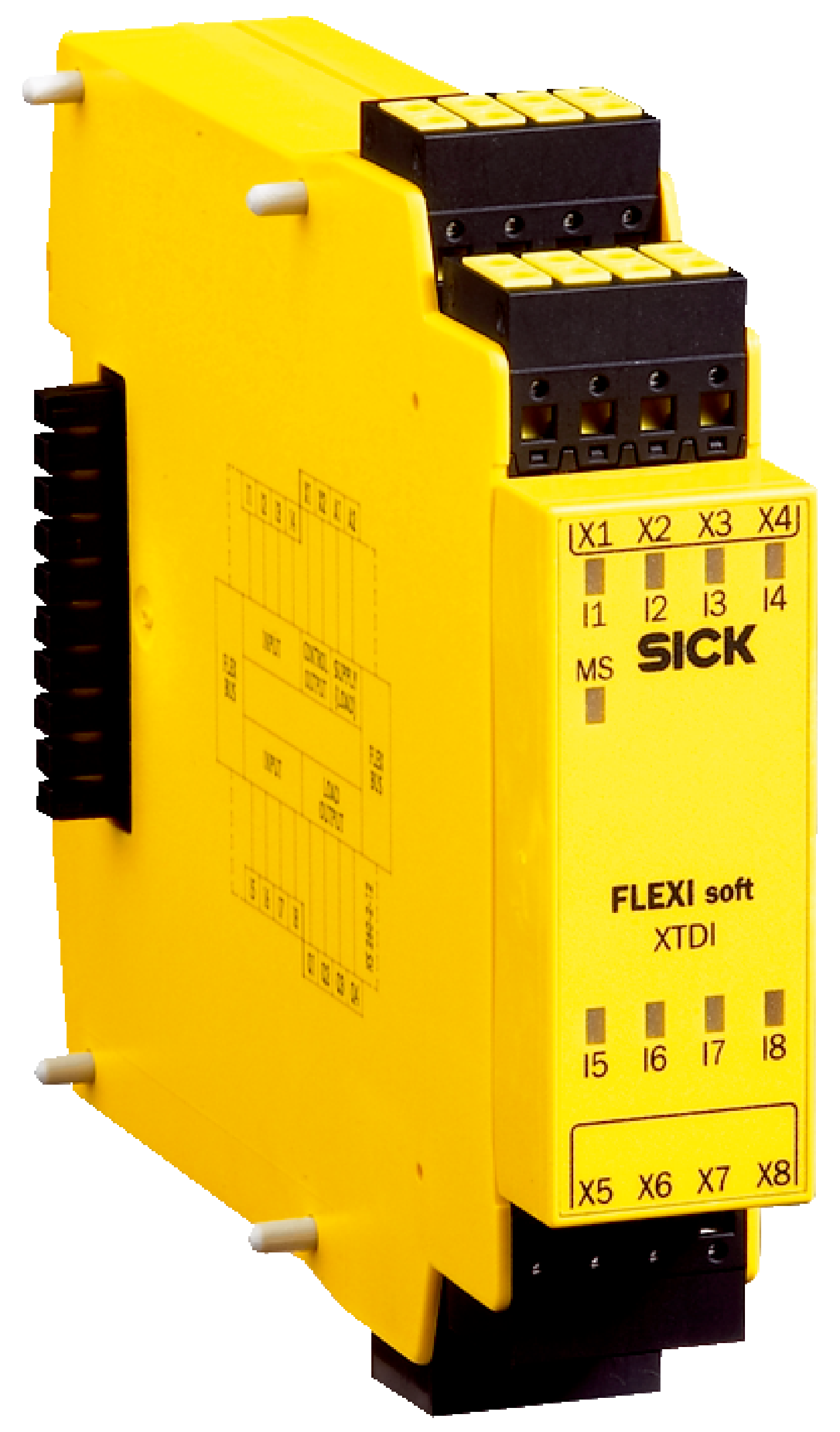 SICK Flexi Soft Series Safety Controller, 8 Inputs, 8 Outputs, 24V dc